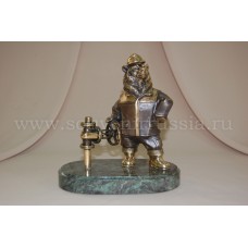 ​Скульптура Медведь Нефтяник (на заказ)